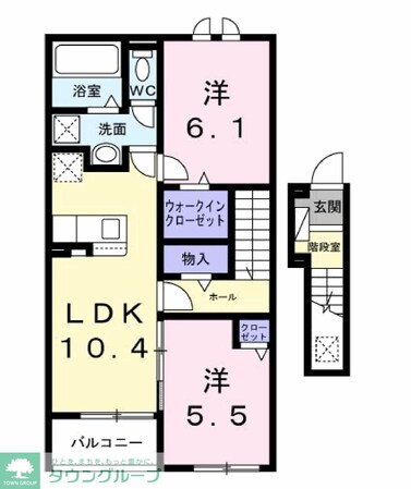 ファインブルク・K IIIの物件間取画像